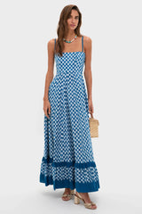 Blue Checkmate Dress