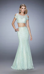 Long Formal La Femme Dress 22339