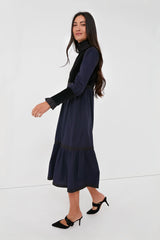 Navy Kavita Dress