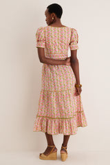 Moghul Border Evelyn Dress